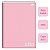 Caderno Brochurão 96fls Stiff Capa Dura Pastel Rosa - Jandaia - Imagem 1