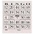 Bloco Cartela de Jogo Bingo Jornal 100fls 11x10cm - Imagem 2