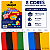 Bloco Criativo Escolar 45fls A4 85g 8cores Colorido - Usapel - Imagem 4