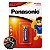 Bateria 12V Alcalina Panasonic LRV08-1B Alta Performance para Controles e Alarmes - Imagem 1