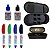 Kit 4 Canetas Quadro Lousa Branco + Apagador + 2 Tintas Refil - Radex - Imagem 2