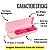Estojo Plástico Plus Rosa Pastel Maxcril - Imagem 3