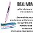 Caneta Marca Texto Tom Pastel Rosa Masterprint - Imagem 2