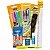 Kit Material Escolar Voltas Aulas Escrita 19 itens Caneta Borracha Corretivo Lápis Cola Marca-Texto Régua Bic Mercur - Imagem 1
