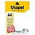 Papel Couchê Matte A4 180g Pacote 50 Folhas Cor Branco Usapel - Imagem 1