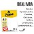 Papel Couchê A4 180g Pacote 50 Folhas Cor Branco Usapel - Imagem 2