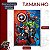 Caderno Brochura 80 folhas Capa Dura Avengers 2025 Tilibra CP1 - Imagem 2