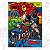 Caderno Brochura 80 folhas Capa Dura Avengers 2025 Tilibra CP2 - Imagem 1