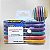 Kit Marca Texto Tons Metálicos 6 Cores MP612 Masterprint - Imagem 1