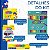 Kit Material Escolar Sonic Volta As Aulas 73 itens com Cadernos Kit Completo para Ensino Fundamental ou Infantil - Imagem 5