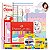 Kit Material Escolar Volta As Aulas Infantil 72 itens Gatinha Sissi Tons Pastéis para Ensino Infantil ou Fundamental - Imagem 8