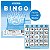 Bloco Cartela para Bingo 96 folhas Cor Azul Pacote com 10 Blocos - Animativa - Imagem 1