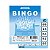 Bloco Cartela para Bingo 96 folhas Cor Azul 90x112mm - Animativa - Imagem 1