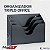 Organizador Triplo Home Office Vertical Preto Maxcril - Imagem 1
