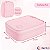Estojo Escolar Box Happy Rosa Pastel - Tilibra - Imagem 3