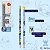 Kit Escolar Stitch 4 Peças com Lápis Preto Borracha Apontador Molin - Imagem 2