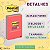 Bloco de Notas Super Adesivas Post-it Coleção Diversão Pautado 101mm x 152mm 3 Blocos/Pacote 3M - Imagem 2