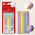 Lápis de Cor Ecolápis Tons Pasteis 10 Cores Triangular 10 Cores Faber-Castell - Imagem 4