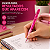 Lapiseira Pilot Super Grip 0.7mm H-187 Neon Rosa - Grip Alta Precisão - Imagem 4