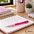 Lapiseira Pilot Super Grip 0.7mm H-187 Neon Rosa - Grip Alta Precisão - Imagem 5