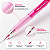 Lapiseira Pilot Super Grip 0.5mm H-185 Rosa Neon - Grip Emborrachado Alta Precisão - Imagem 4