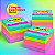Bloco de Notas Super Adesivas Post-It Coleção Supernova Neon 76mm x 76mm c/ 5 Blocos - Imagem 5