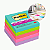 Bloco de Notas Super Adesivas Post-It Coleção Supernova Neon 76mm x 76mm c/ 5 Blocos - Imagem 1