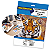 Papel Fotográfico A4 Glossy 230g Masterprint 50 Folhas Branco Brilhante à Prova de Água. - Imagem 1