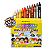 Big Giz de Cera 12 Cores Jumbo Acrilex Multicultural - Tons de Cabelo e Pele - Imagem 1