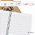 Caderno de Música Universitário Espiral Capa Dura 80 Folhas Partitura Animativa Unitário - Imagem 4