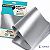 Papel Lamicote A4 250g Prata Pacote 10 Folhas Para Artesanato Masterprint - Imagem 3