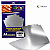 Papel Lamicote A4 250g Prata Pacote 10 Folhas Para Artesanato Off Paper - Imagem 3