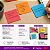 Post-It 76x76mm 3 Blocos 270 Folhas Original Cores Divertidas 3M - Imagem 3