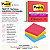Post-It 76x76mm 3 Blocos 270 Folhas Original Cores Divertidas 3M - Imagem 2