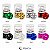 Lantejoula Pote 3g Diversas Cores 6mm uso Escolar Lantecor - Imagem 1