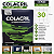Etiqueta Adesiva Carta 25,4x66,7mm Colacril CC180 100 Folhas Brancas Inkjet Laser - Imagem 2