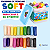 Massinha de Modelar Soft Balde 40un com 50g Coloridas Super Macia Utiguti - Imagem 3
