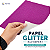 Papel Glitter A4 250g Masterprint 10 Folhas para Artesanato Papelaria Criativa - Imagem 4