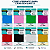 Papel Glitter A4 250g Masterprint 10 Folhas para Artesanato Papelaria Criativa - Imagem 5