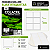 Etiquetas Adesivas Colacril CC184 84,7x101,6mm 100 Folhas 600 Etiquetas Inkjet Laser - Imagem 4