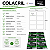 Etiquetas Adesivas Colacril CA4365 99,1x67,7mm A4 800 Etiquetas Inkjet Laser 100 Folhas - Imagem 3