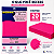 Papel Colorido Pink Neon A4 180g Masterprint com 20 Folhas Offset Premium - Imagem 3