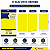Papel Colorido Amarelo Neon A4 180g Masterprint com 20 Folhas Offset Premium - Imagem 4