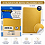 Filme Adesivo Vinil Dourado Matte A4 135g/m² Masterprint 10 Folhas Prova D’Água para Jato de Tinta - Imagem 4