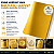 Filme Adesivo Vinil Dourado Brilhante A4 135g/m² Glossy 10 Folhas Prova D’Água para Impressora Jato de Tinta Masterprint - Imagem 2