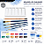 Kit Pintura Aquarela Iniciante 25pcs Daler Rowney Simply com Tinta Pincéis Lápis Godê e Bloco Papel - Imagem 3