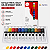 Kit Estojo Tinta a Óleo Daler Rowney Simply 12 Cores 12ml Profissional - Imagem 2