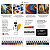 Kit Estojo Tinta Acrílica Daler Rowney Simply 12ml 24 Cores Alta Pigmentação Profissional - Imagem 4