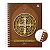 Agenda Anual 2027 Espiral 96 Folhas Diário da Fé Capa Dura 12,3x16,2cm Animativa - Imagem 1