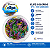 Clips Colorido Nº5 200 Unidades Aço Multicores Bacchi - Imagem 2